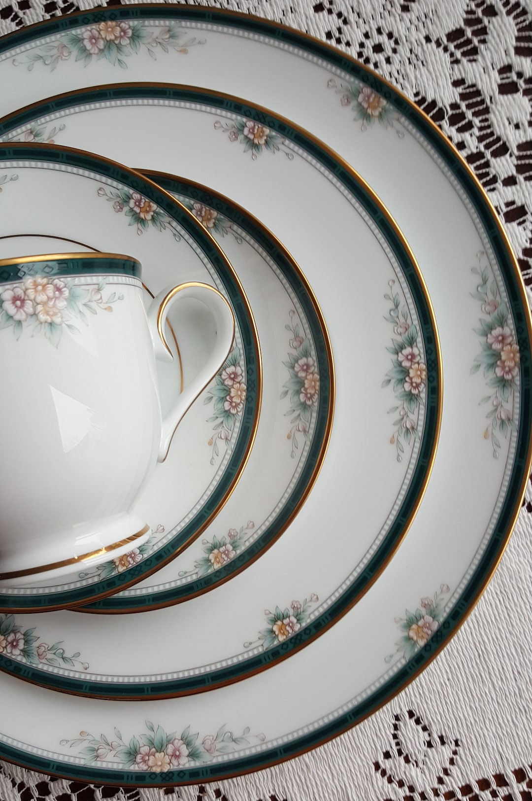【レア】 Noritake 装飾品タイル レア】 Noritake 装飾品タイル 29 Piece Vintage Noritake M