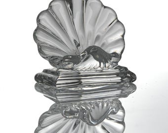 Baccarat Bambous Place Card Holders (2.5"), Set of 10 | Vintage French Crystal