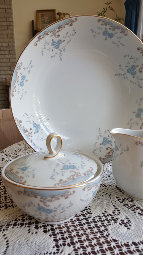 Hostess Serving 5 Piece China Set Imperial China W Dalton Seville