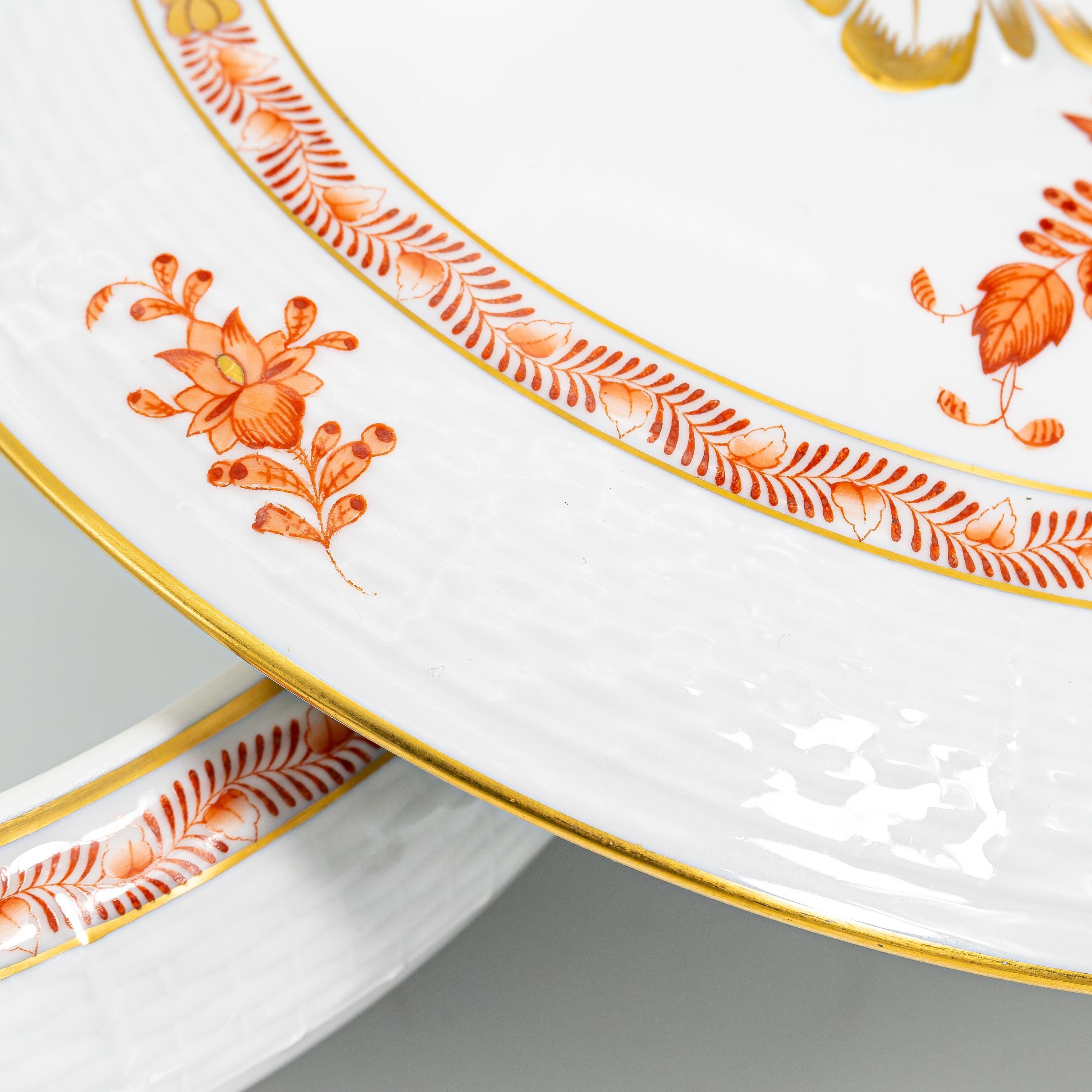 Herend Chinese Bouquet (rust) Covered Tureen (shape 84) - Pristine