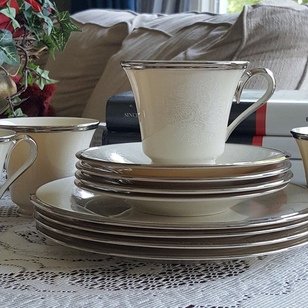 Lenox Moonspun China Etsy