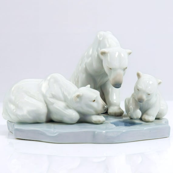  Bulls&Bears 置物 ホワイトポーセリン インテリア小物 Bulls&Bears 置物 ホワイトポーセリン