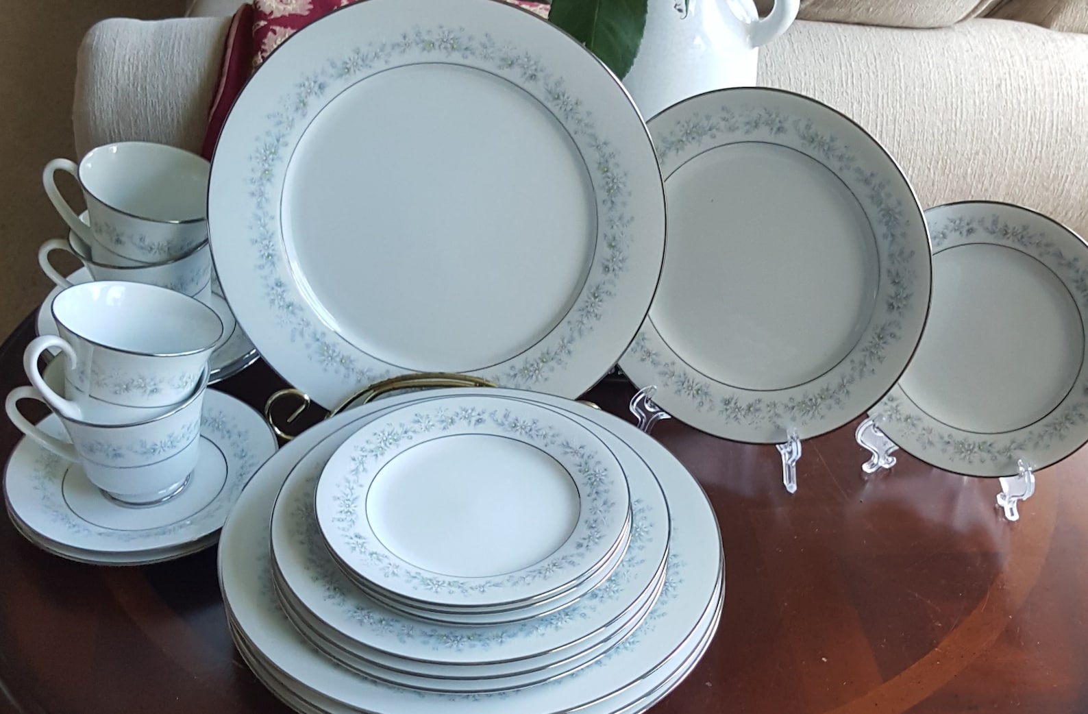 Complete Noritake Marywood China Set service for 8 40 Etsy