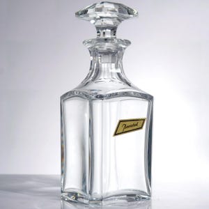 Baccarat Perfection Bourbon Decanter for Midcentury Barware Gift for Husband Gift for Fathers Day Gift for Dad Gift For Whiskey Lover Rum