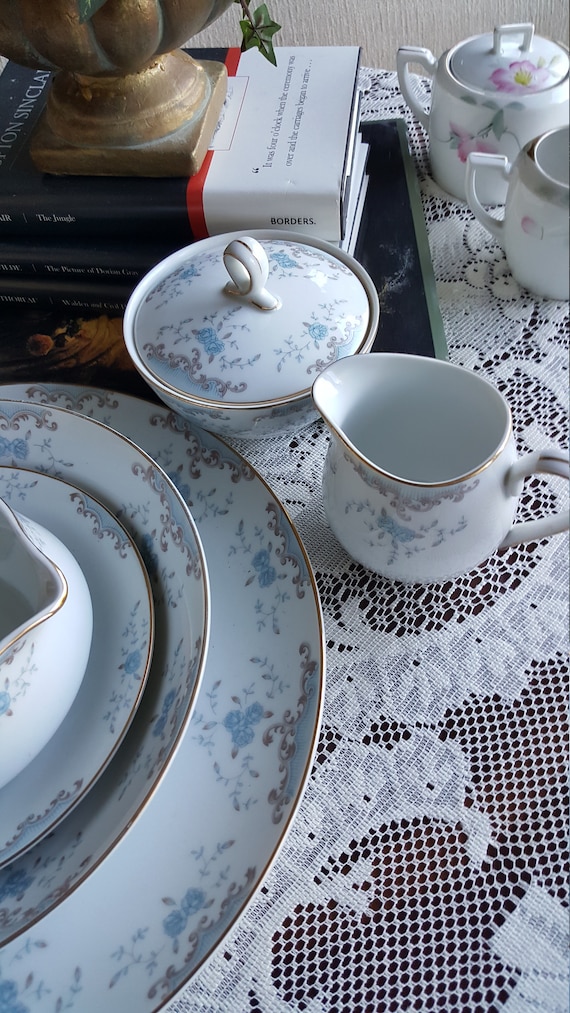 Hostess Serving 5 Piece China Set Imperial China W Dalton Seville