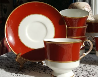 ノリタケ オンタリオ カップ＆ソーサー 8人用セット エレガント