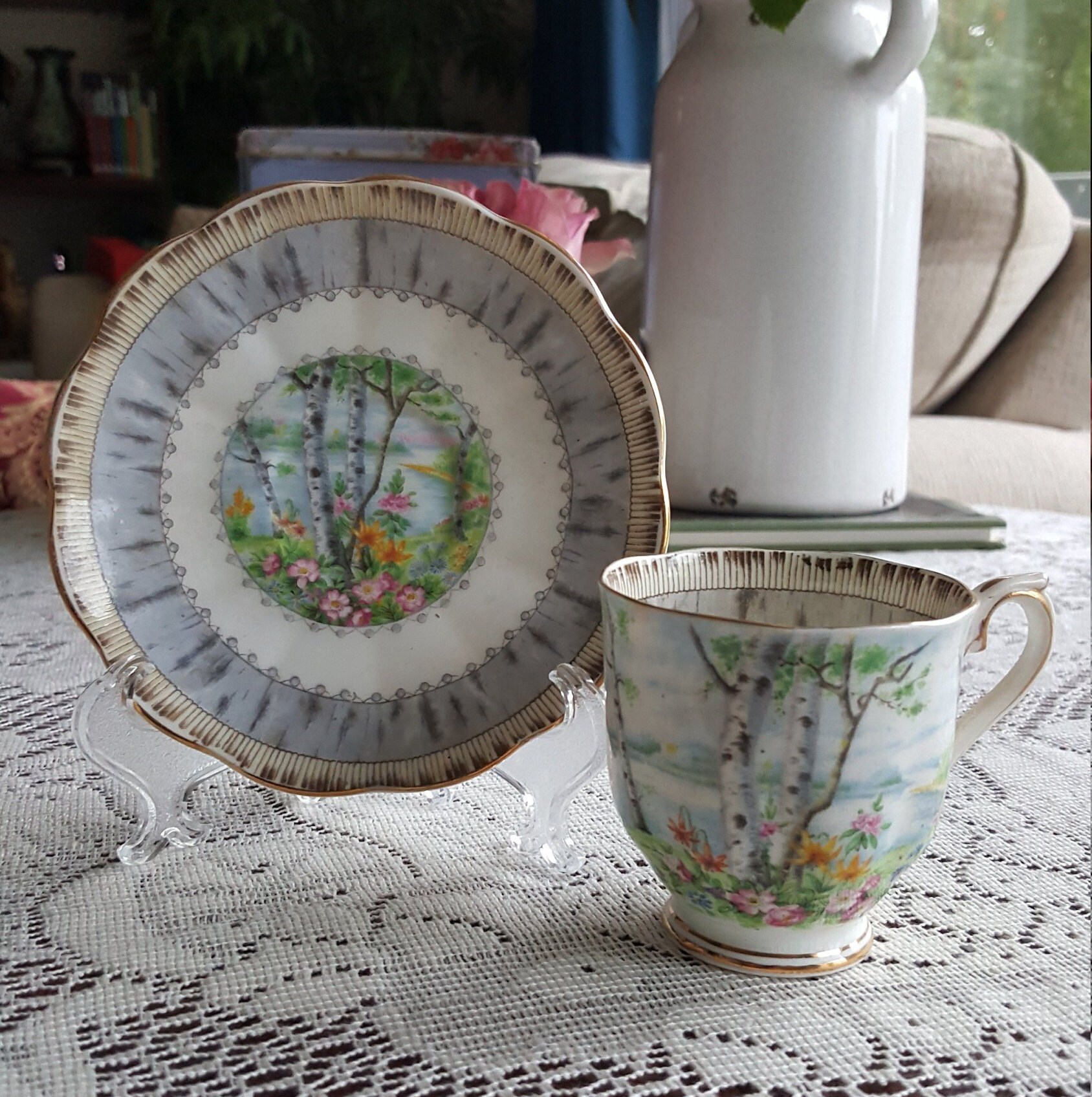 Royal albert silver clearance birch