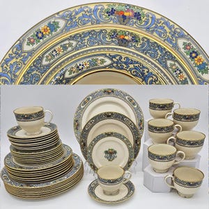 LENOX CONTINENTAL DINING GOLD 皿 約27cm Lenox China Cretan 0-316 Greek Key Gold Trim Porcelain 5