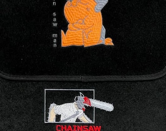 Embroidered car mat