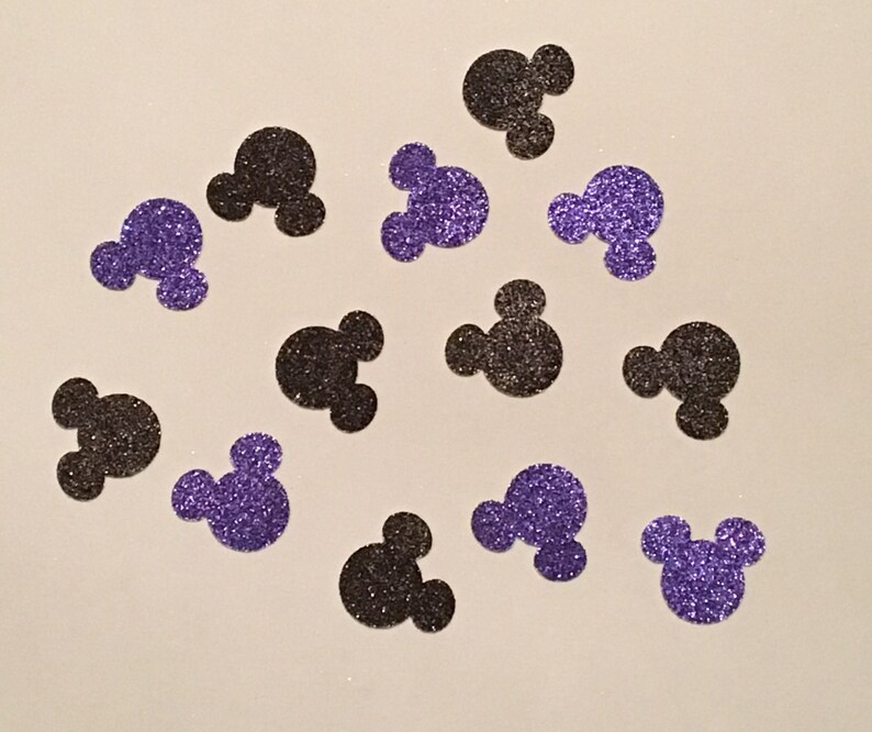 200 Minnie Mouse Confetti Glitter Confetti Minnie Mouse Etsy