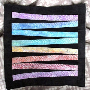 ZigZag Bars Paper Piecing Quilt Block Pattern