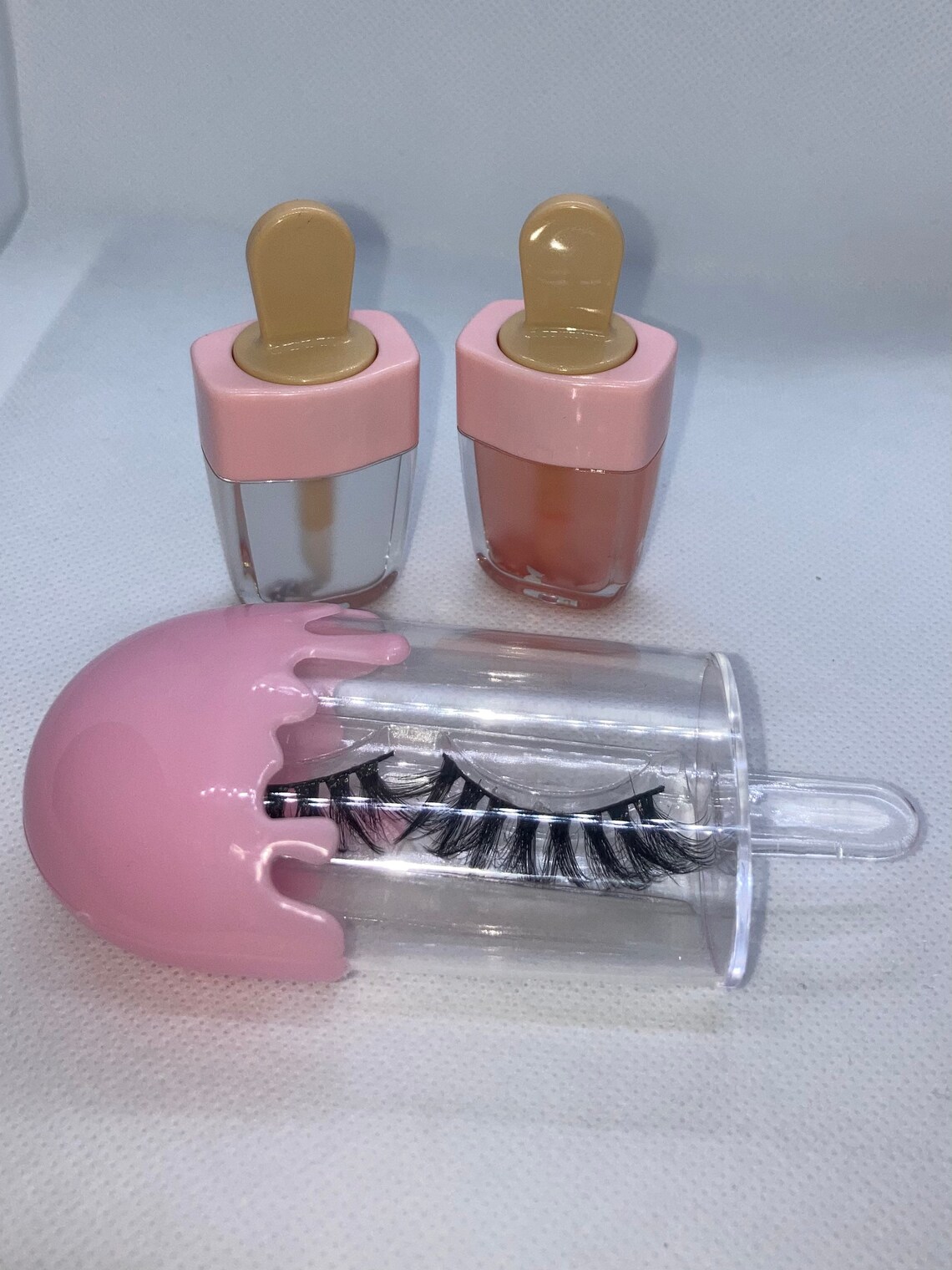 Popsicle Lip Gloss en Ice Lolly Wimpers niet plakkerig Etsy