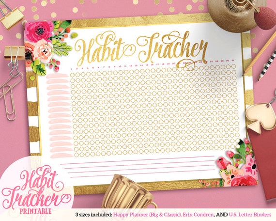 Printable Gold Foil Bouquets Practice Tracker For Satisfied Planner Erin Condren U.S. Letter Binders Fast Obtain graphic about Printable Gold Foil titled Printable Gold Foil Bouquets Routine Tracker For Satisfied Planner Erin Condren U.S. Letter Binders Quick Obtain
