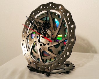 Disc Brake Desk Clock