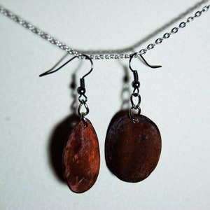 Train Penny Earrings