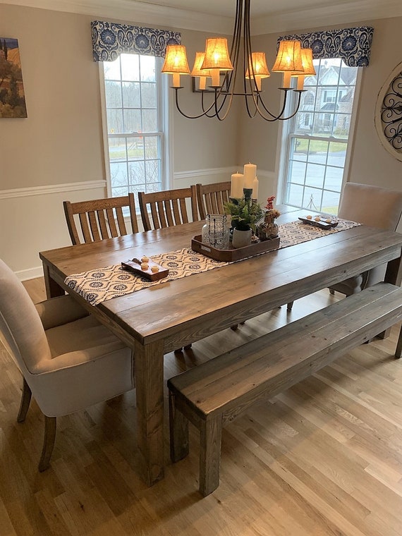 Rustic Farm Dining Table