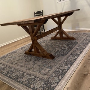 Rustic Farmhouse Table, Dining Room Table Set - Etsy