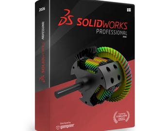 SOLIDWORKS 2026 Professionelle 3D CAD Konstruktions- & Konstruktionssoftware | Sofort Download