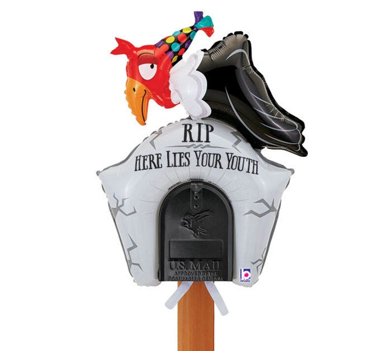 Mailbox Birthday Balloon Etsy