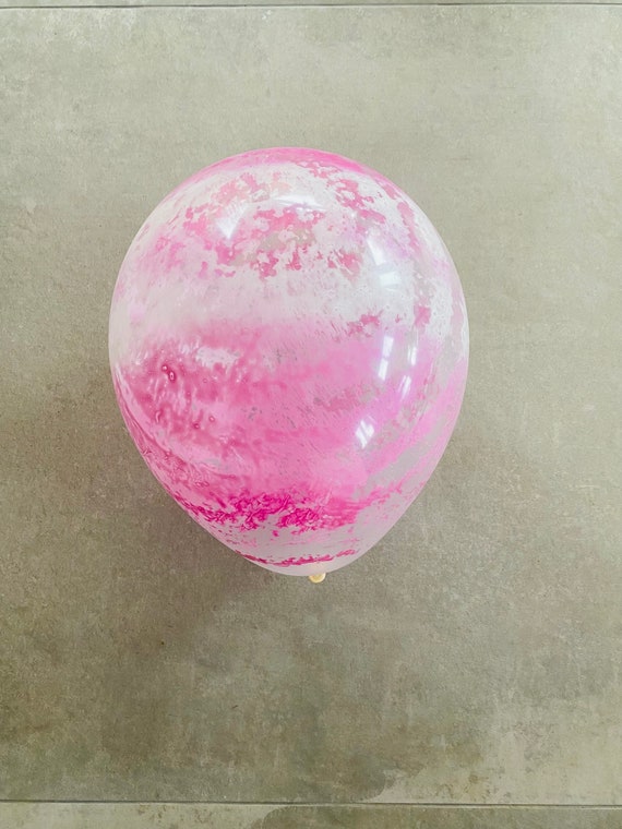 PINK GRAFFITI DECORATION, Pink Graffiti Latex Balloon Pk of 6, Pink Bridal Shower, Pink Baby Shower, Pink Birthday, Pink Wedding, Pink Decor Il_570xn