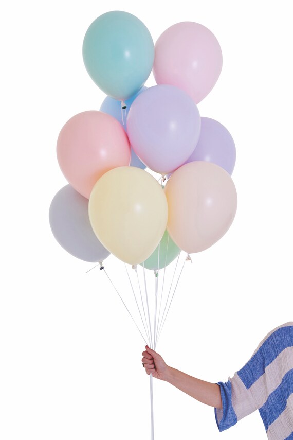 Pastel Colors Balloon Bouquet Pastel Balloon Decoration By Fab