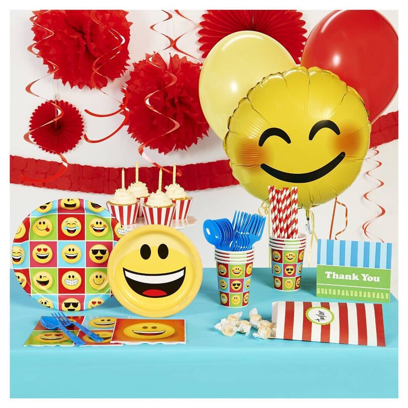 EMOJI PARTY FAVORS Emoji Theme Party Favor Boxes Etsy