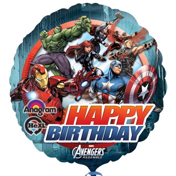 Avengers Birthday Party Decoration Avengers Balloons Iron Man