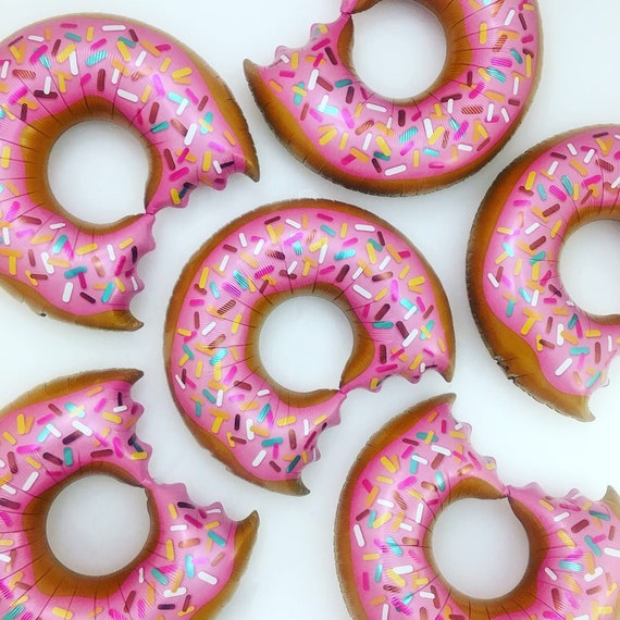 DONUT SPRINKLES BALLOON, Bit Donut & Sprinkles Helium Shape by Fab Functions by Kelly Catch My