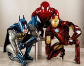 HUGE SUPERHERO BALLOON, Spider Man airwalker balloon, batman airwalker balloon, Iron Man airwalker balloon, photo prop balloon event prop Il_170x135