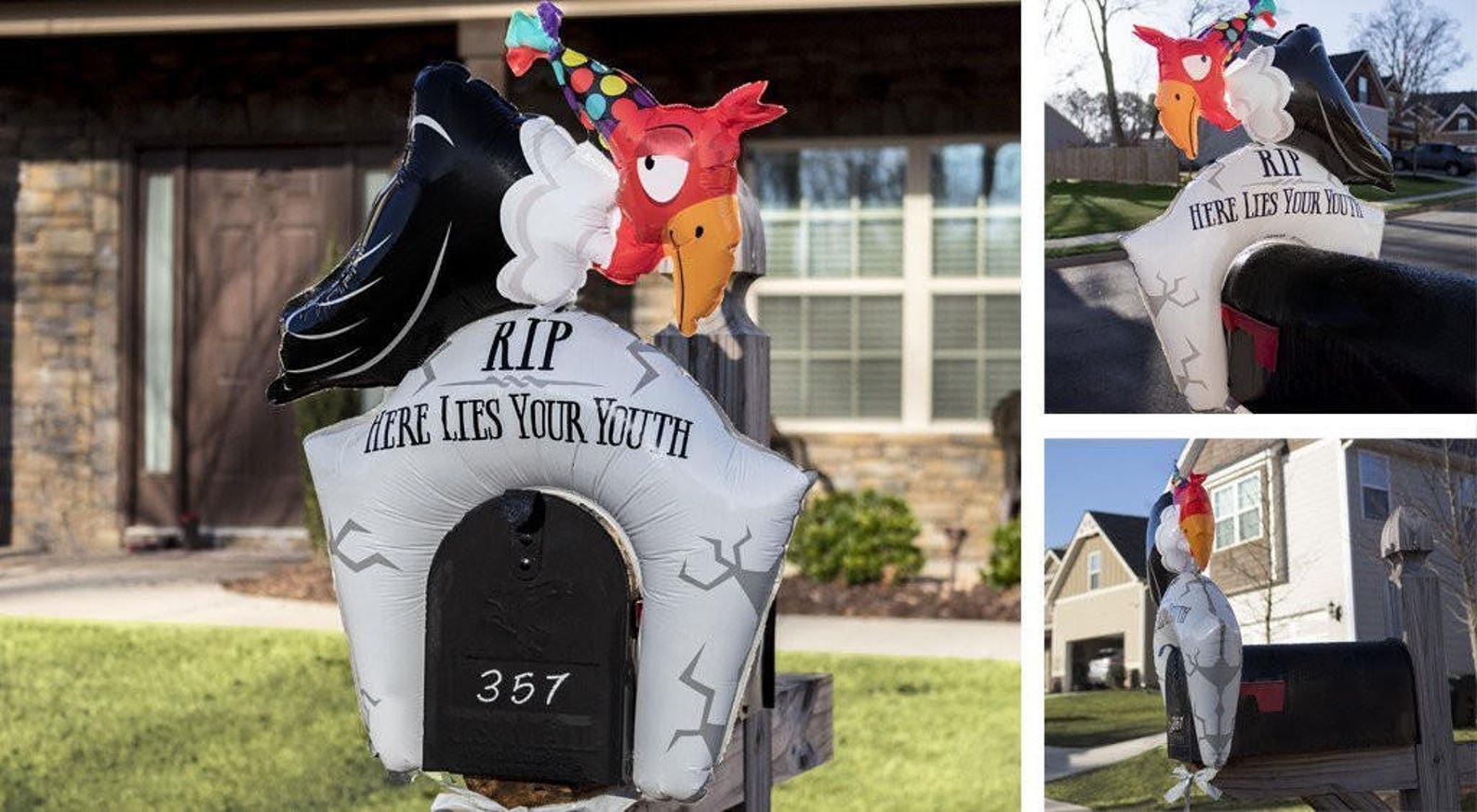 Mailbox Birthday Balloon Etsy