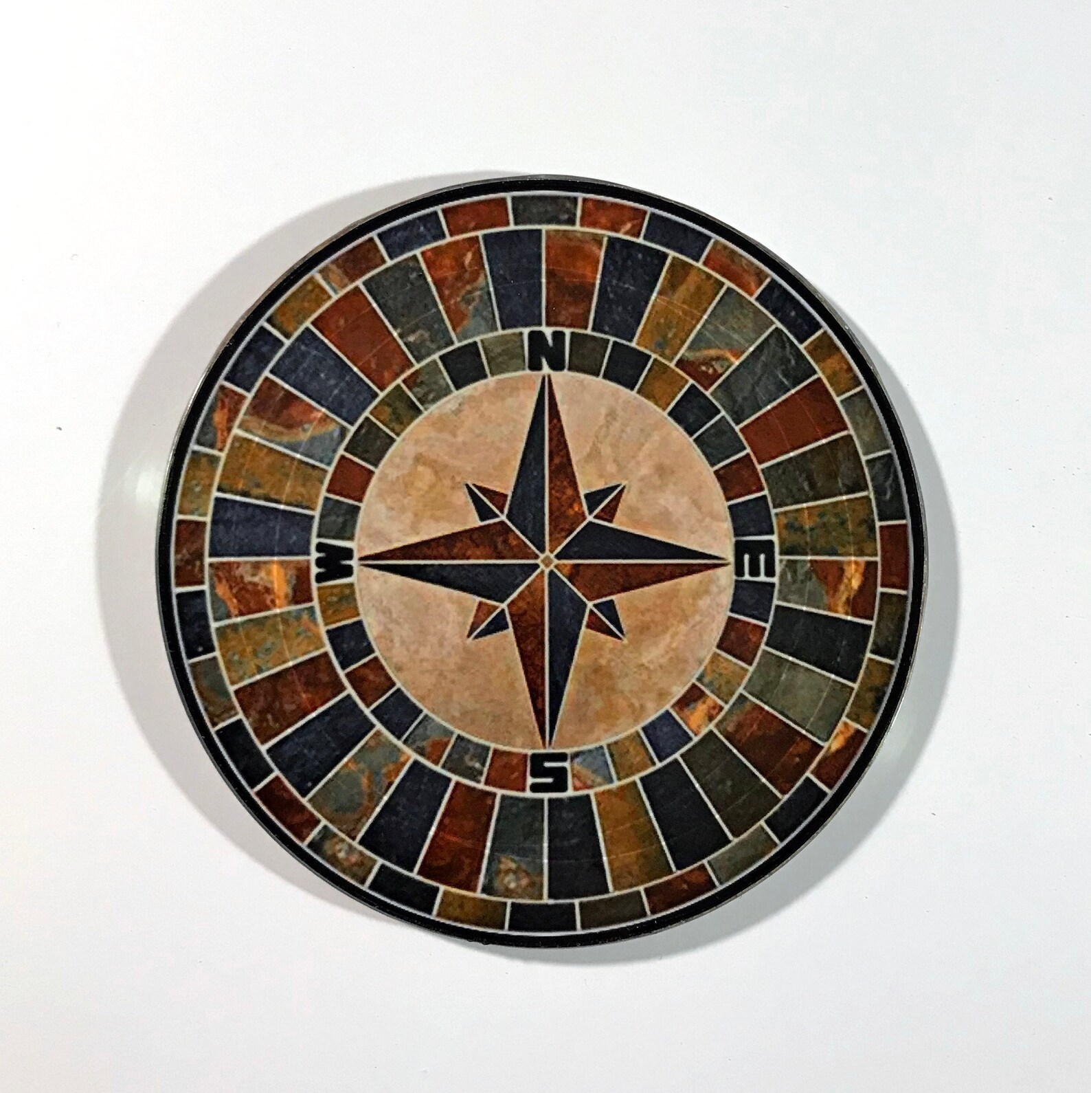 Mariner's Compass Coaster T1 Etsy