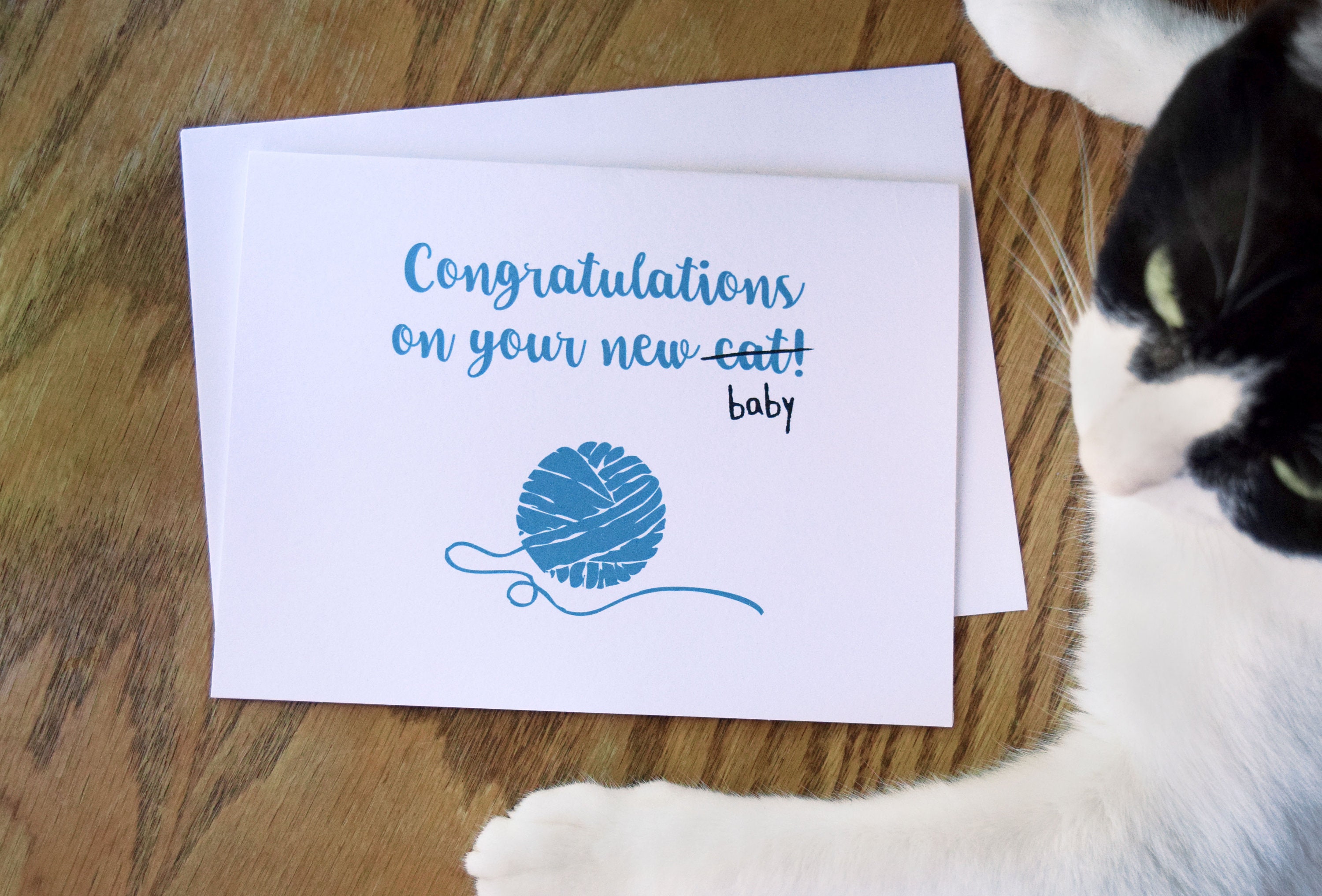 Funny Baby Card Congratulations on Your New Baby Etsy