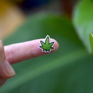 Paquete de pegatinas para gatos, hoja de pegatinas para malezas, gatitos y cannabis, pegatinas para planificadores imagen 5