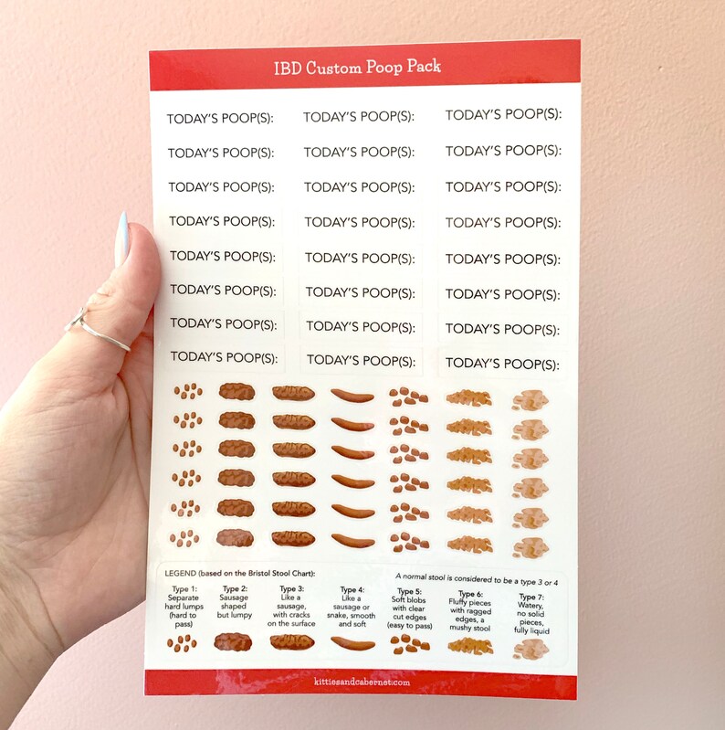 IBD IBS Stickers, Poop Stickers, Colitis Stickers, Crohn's Stickers ...
