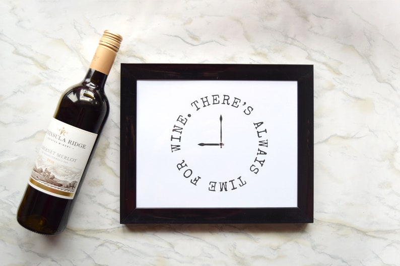 Wine Wall Decor Downloadable Art Wine Lover Wine Quote Etsy