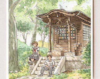 Watercolor Art Print #0054