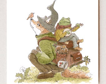 Watercolor Art Print #0055