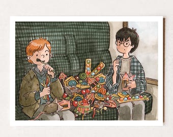 Watercolor Art Print #0062