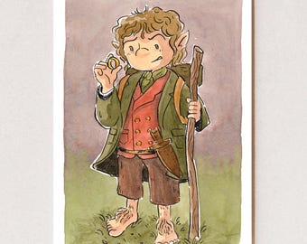 Watercolor Art Print #0060