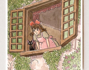 Watercolor Art Print #0053