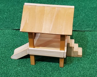 Dollhouse Kid's Treehouse Slide