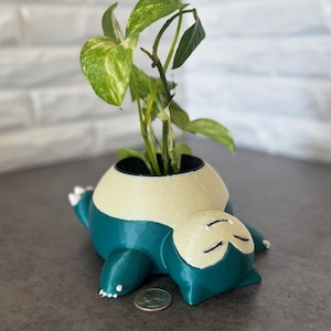 Cadeau Snorlax-planter | Woondecoraties