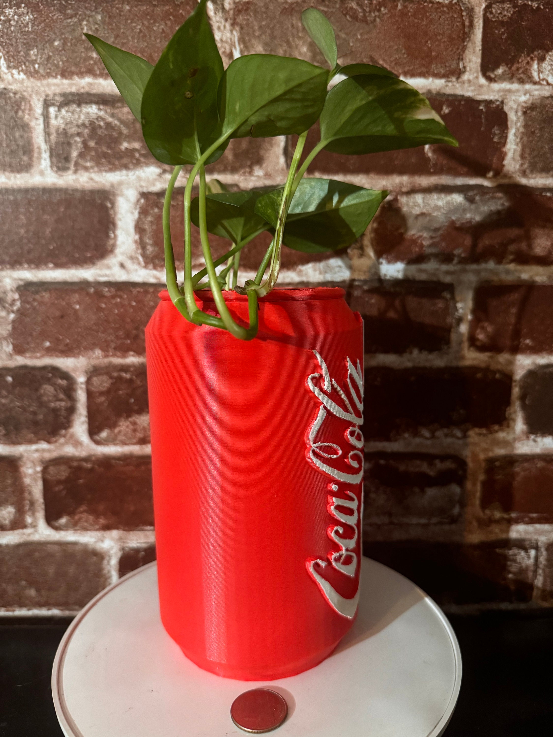 3D Printed Coke Can Planter W/ Inner Pot - Etsy