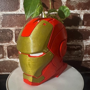 IronMan Planter Gift | Home Decoration