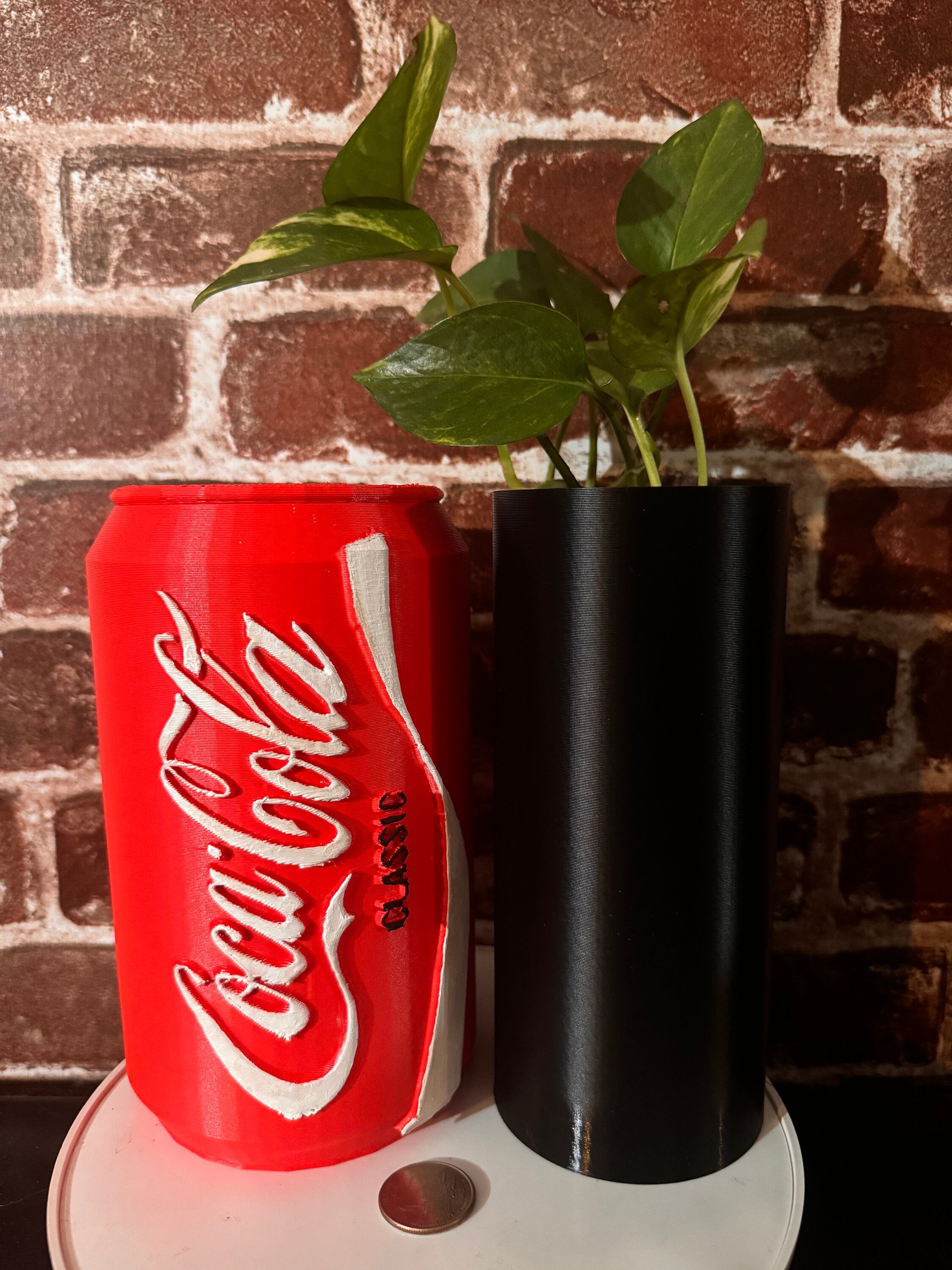 3D Printed Coke Can Planter W/ Inner Pot - Etsy
