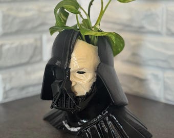 Darth Vader Broken Helmet Planter Gift | Home Decoration