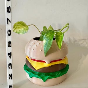Burger Planter / Stifthalter 3D gedrucktes Geschenk