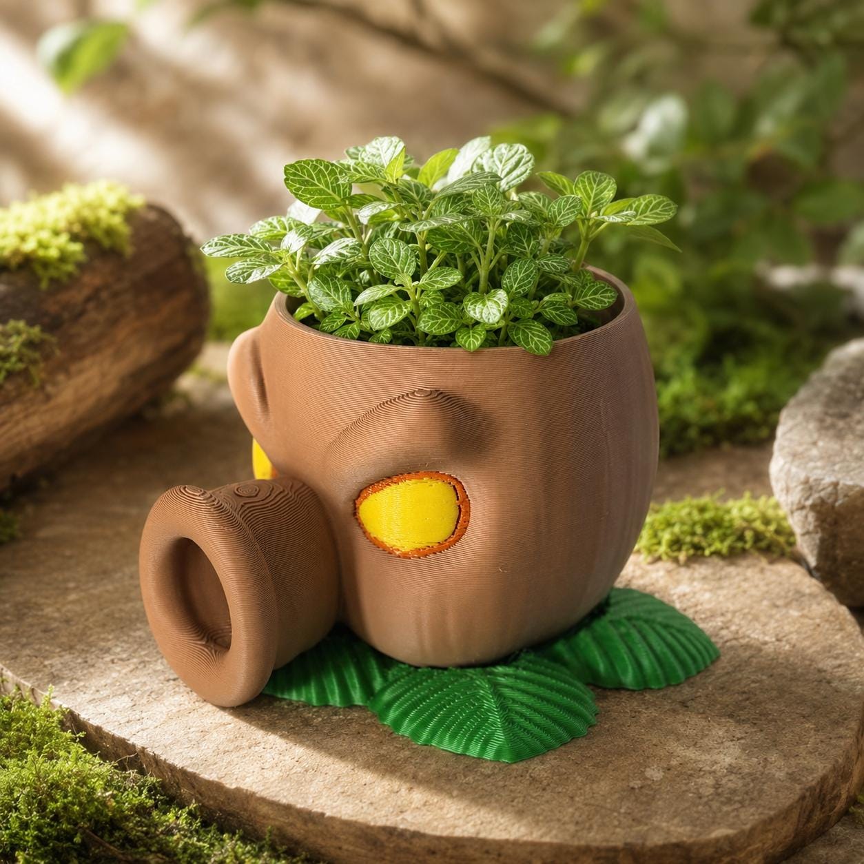 置物 Uuuuuu Zelda Deku Scrub Planter Decoration Gift | Home Decor - Etsy