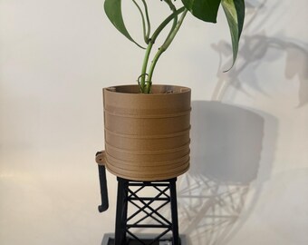 Water tower planter Gift Decoration
