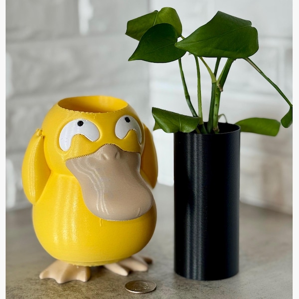 Regalo/Decoración para el hogar con diseño de maceta de Psyduck
